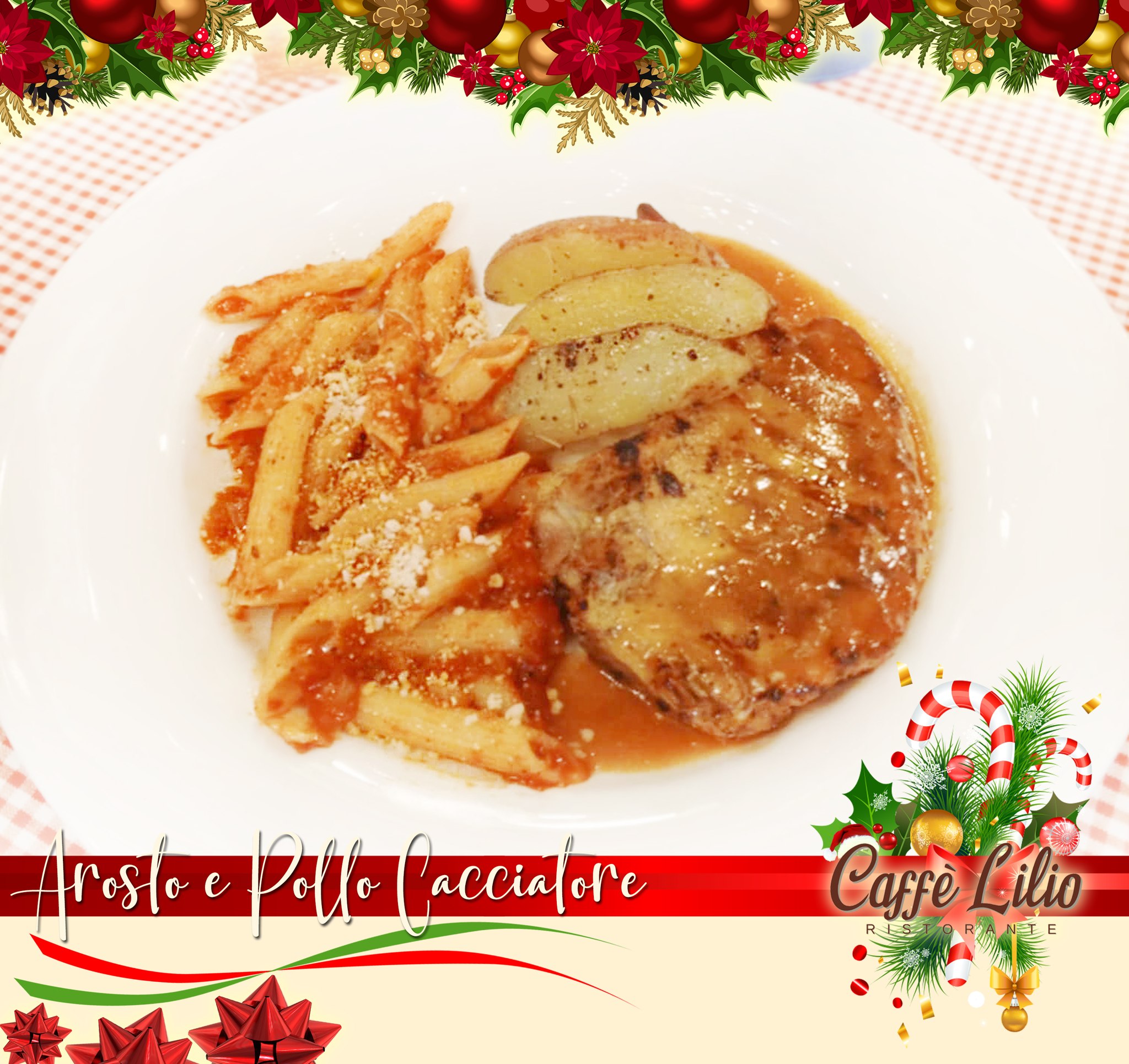 Arosto e Pollo Cacciatore